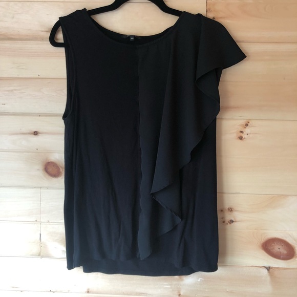 RW&Co. Black Blouse - Picture 1 of 9